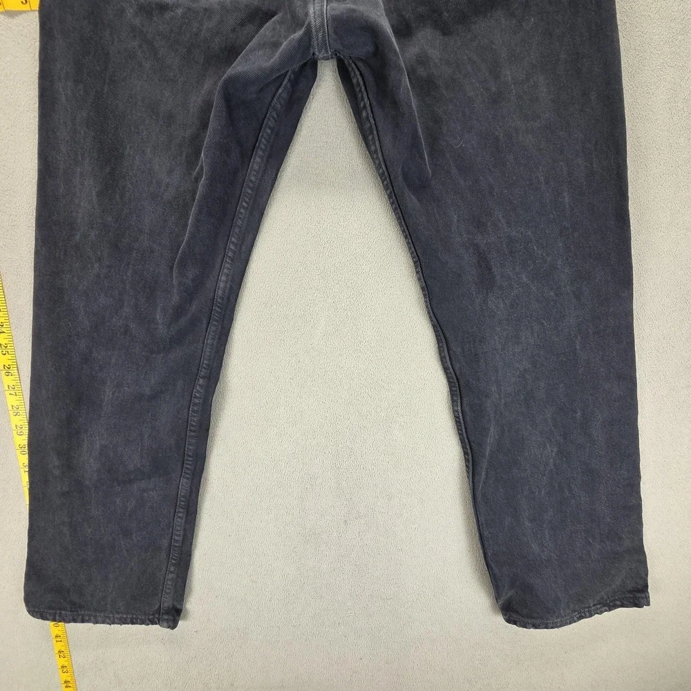 Vintage Levis 501 Jeans Mens Blue Dark Straight Button Fly USA‎ 90s Fits 30x28